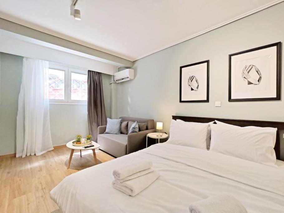 5Min Metro, Sotiria, Iatriko, Semi-Basement Apartment Athens Ngoại thất bức ảnh